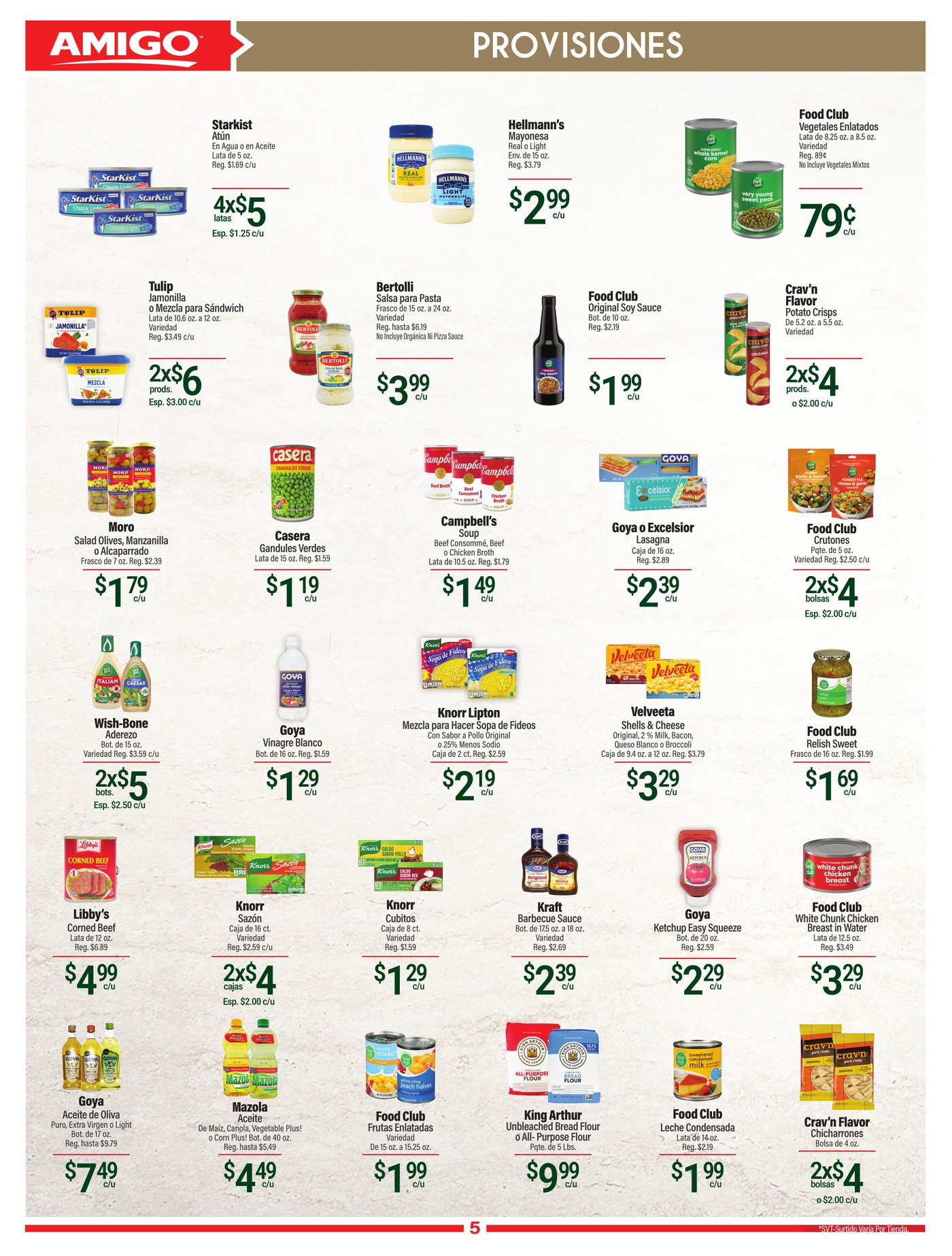 Supermercados Amigo — page 5