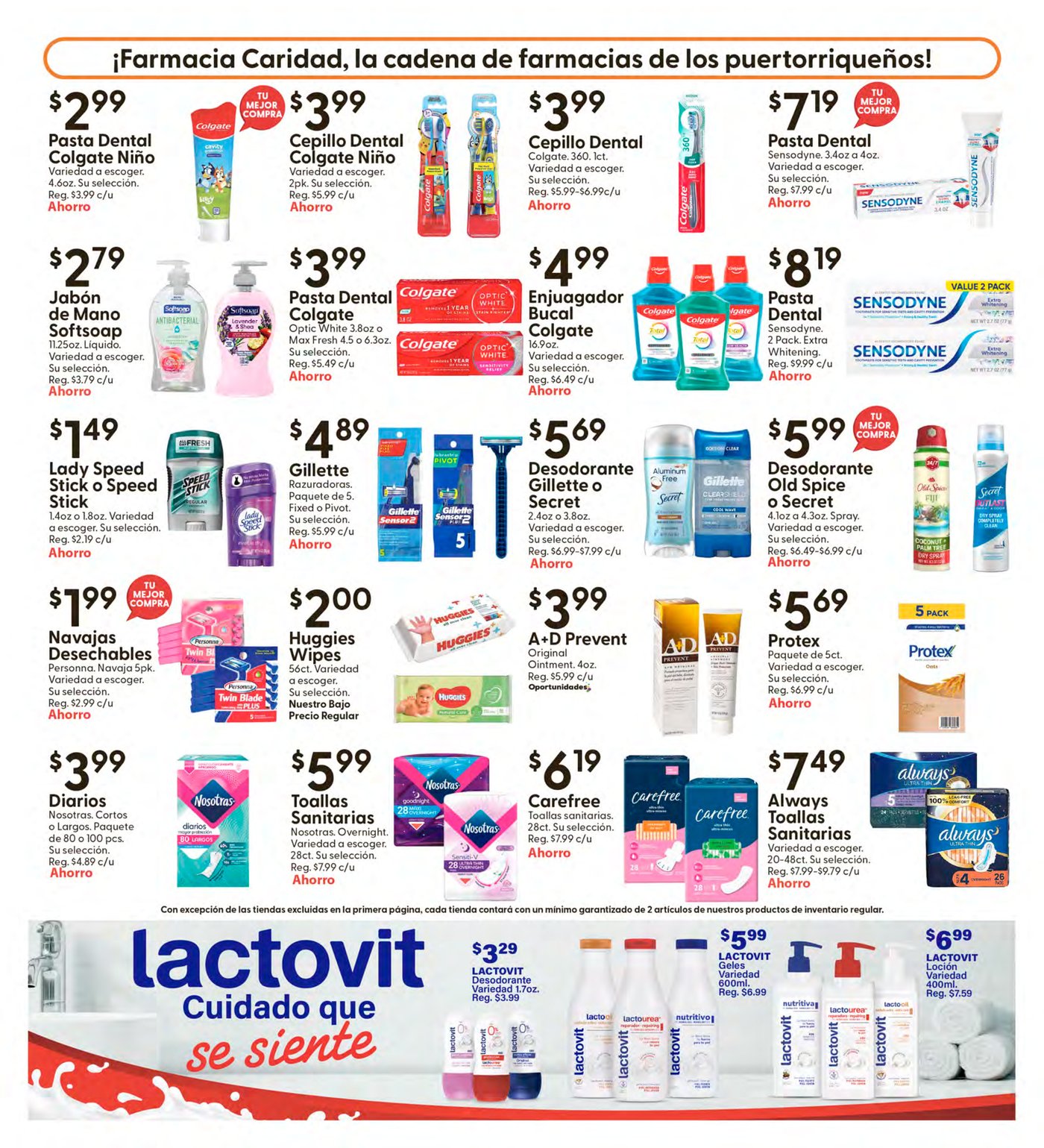 Farmacias Caridad — página 12