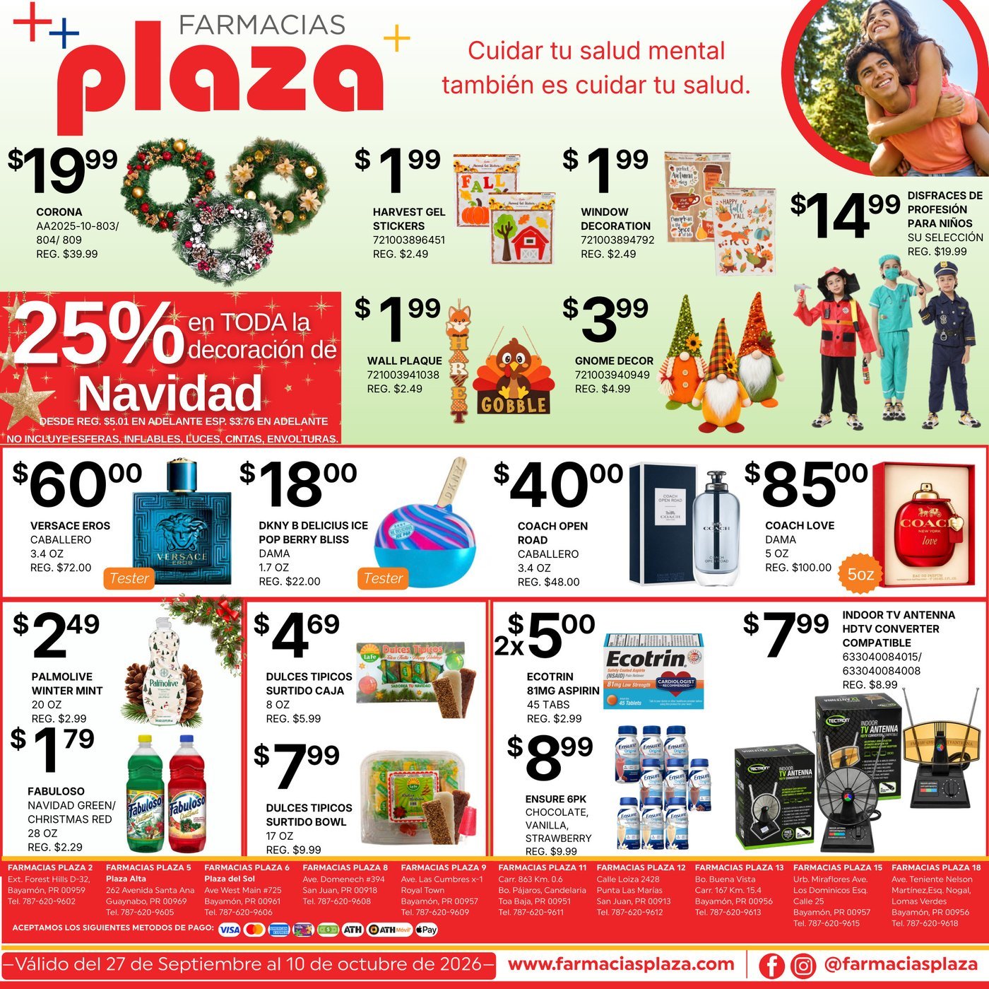 Farmacias Plaza — página 1