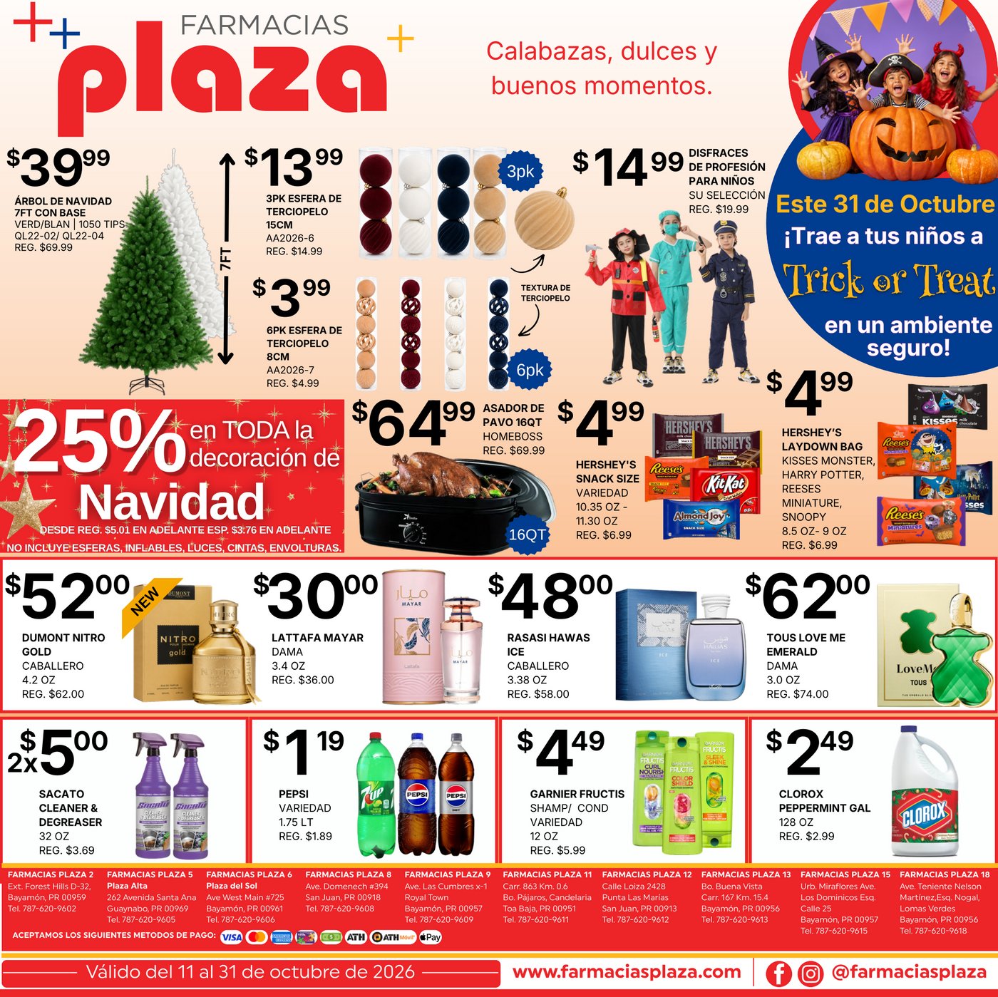 Farmacias Plaza — página 1
