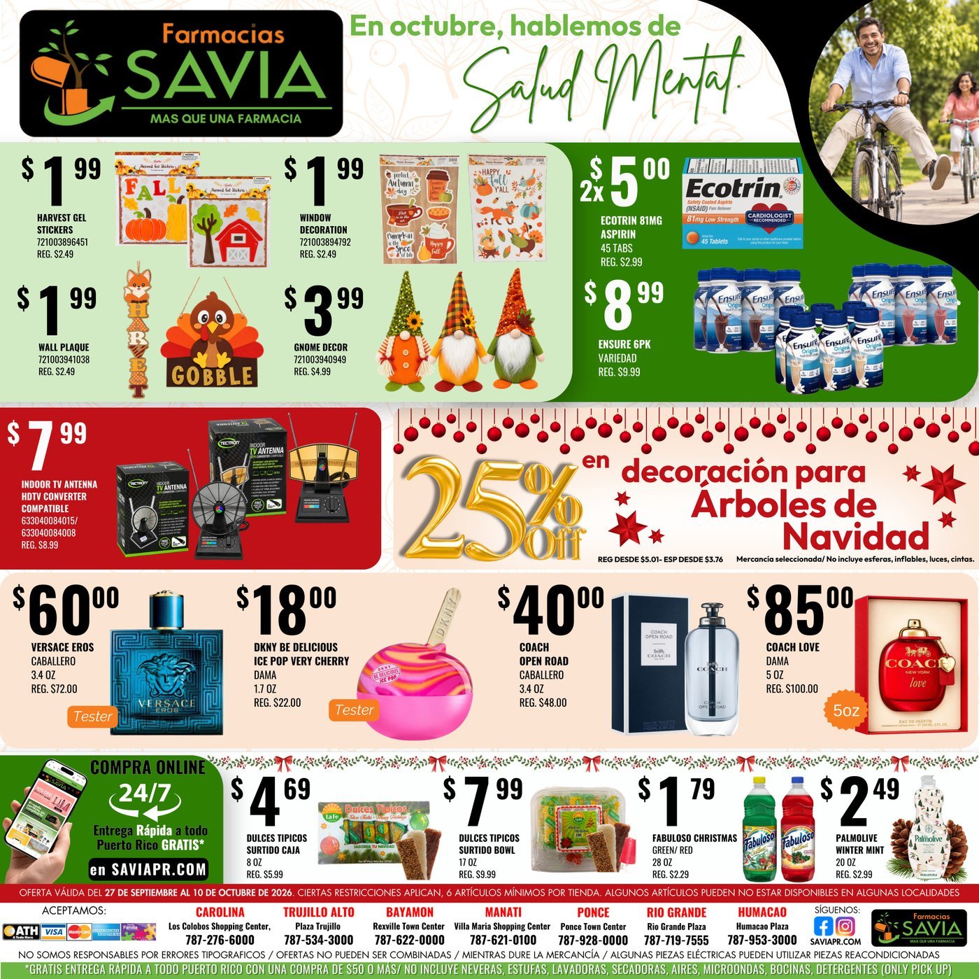 Farmacias Savia — página 1