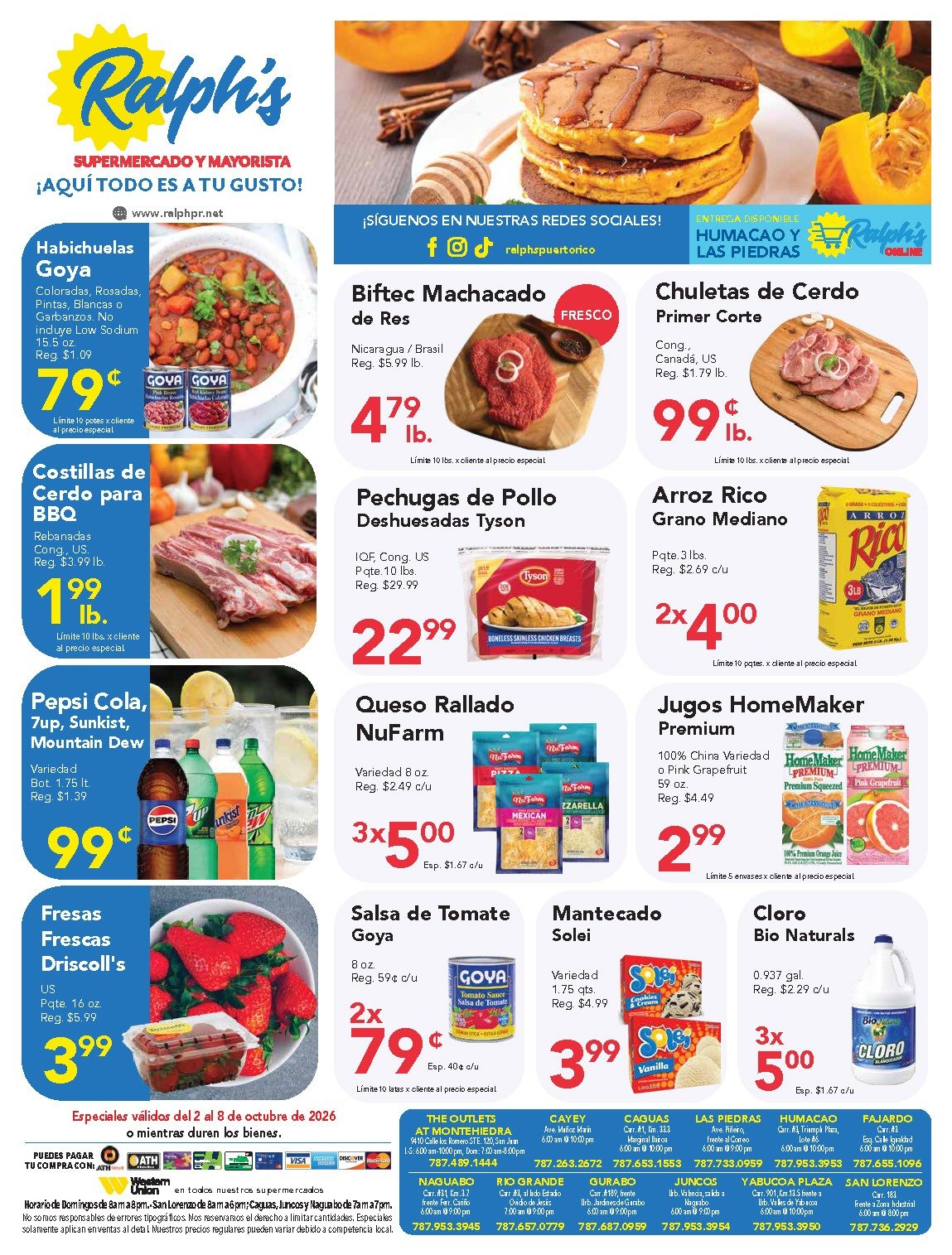 Ralph's Food Warehouse — page 1