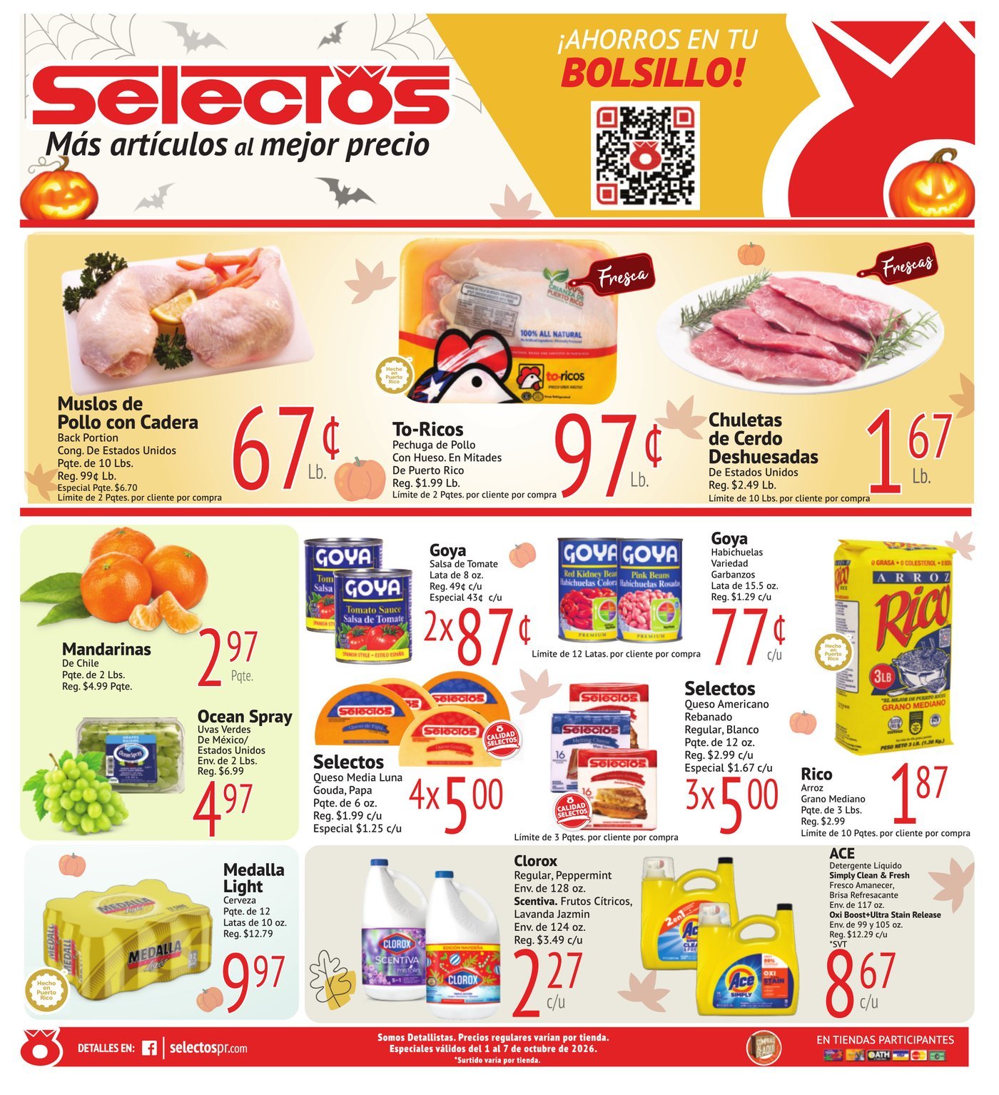 Supermercados Selectos — página 1