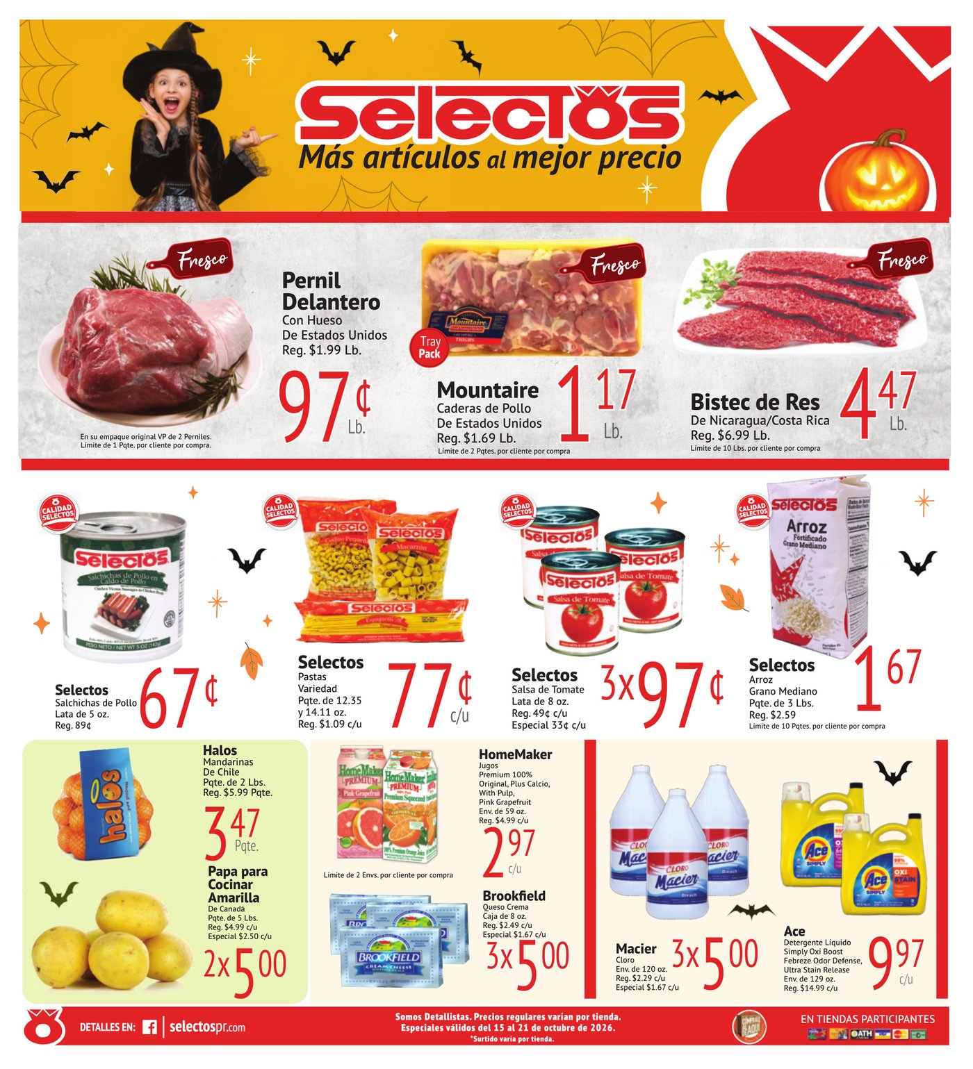 Supermercados Selectos — page 1