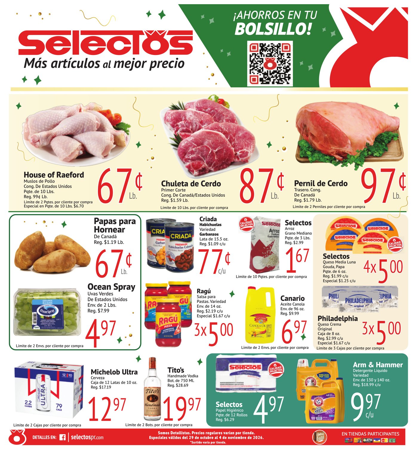 Supermercados Selectos — page 1